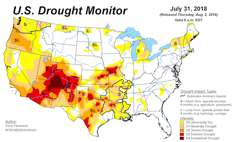 Farmers are drawing groundwater from the giant Ogallala Aquifer faster than nature replaces it