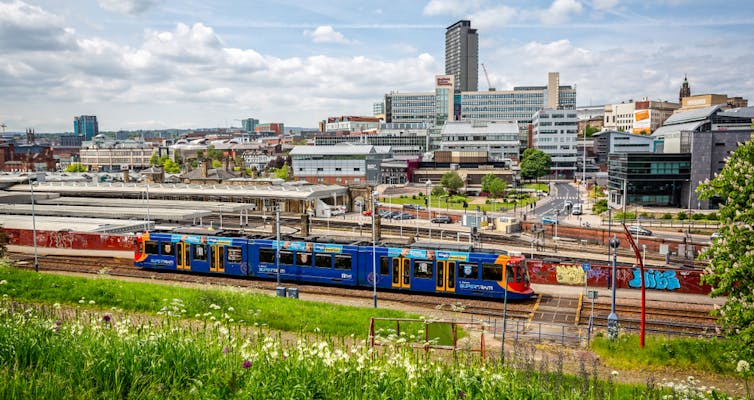 Under the Northern Powerhouse plan, cities like Sheffield would be stimulated by new transport connections (image: shutterstock.com)