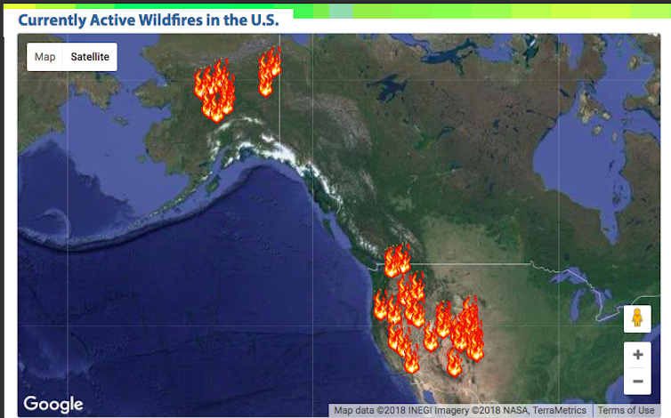 Climate change and wildfires – how do we know if there is a link?