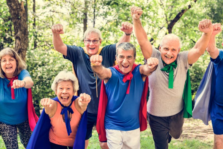 Having a wide circle of friends throughout life may be an important part of dealing with dementia. (Rawpixel/Shutterstock)