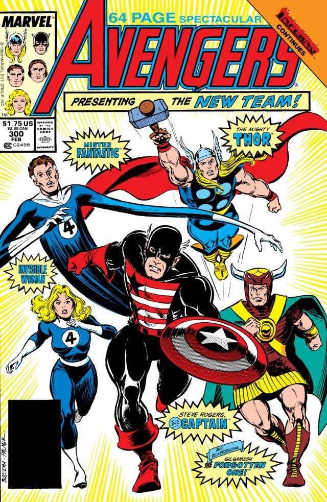 the avengers comic