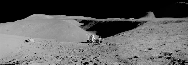 NASA surface of moon