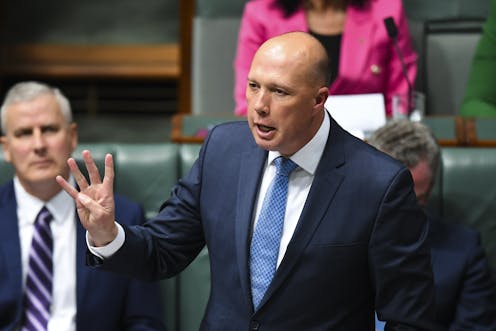 is Peter Dutton ineligible to sit in parliament?