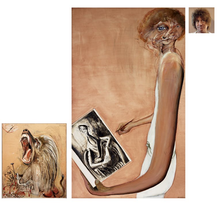 An ape in anguish: Brett Whiteley's Sacred baboon