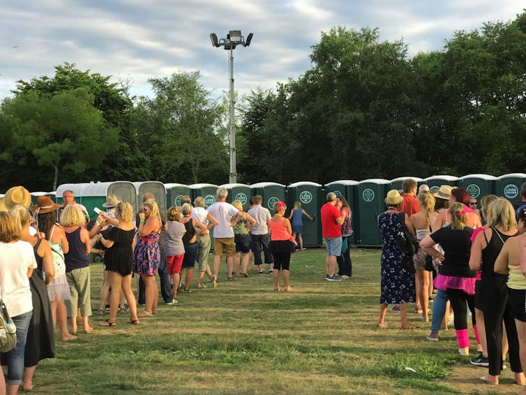 Why queues for women's toilets are longer than men's