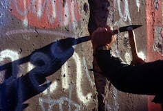 The fall of the Berlin Wall