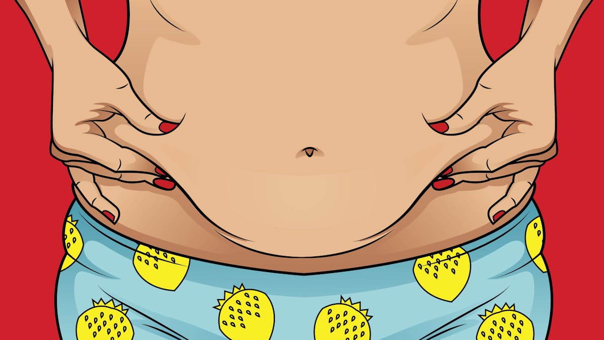 toxins stored in belly fat