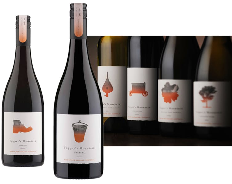 the evolution of the Australian wine label