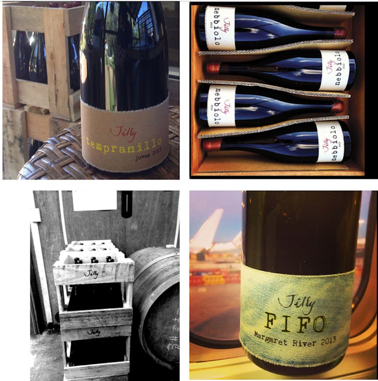 the evolution of the Australian wine label