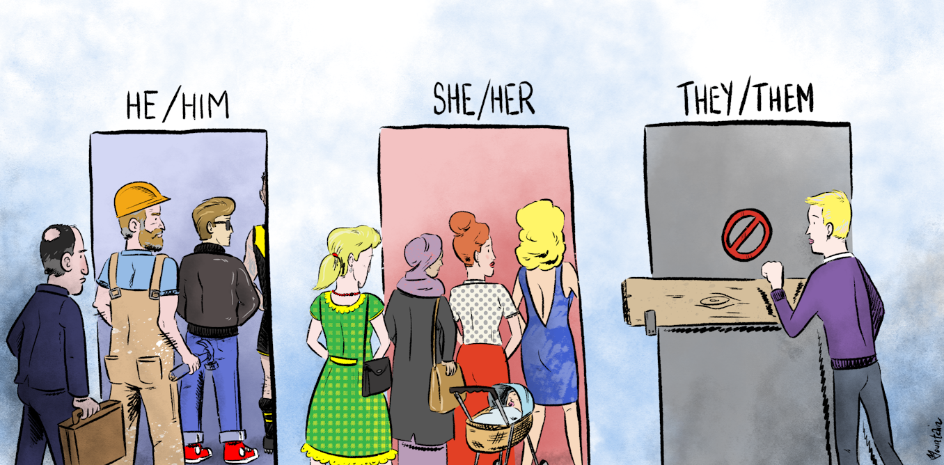 Gender diversity is more accepted in society, but using the pronoun 'they' still divides