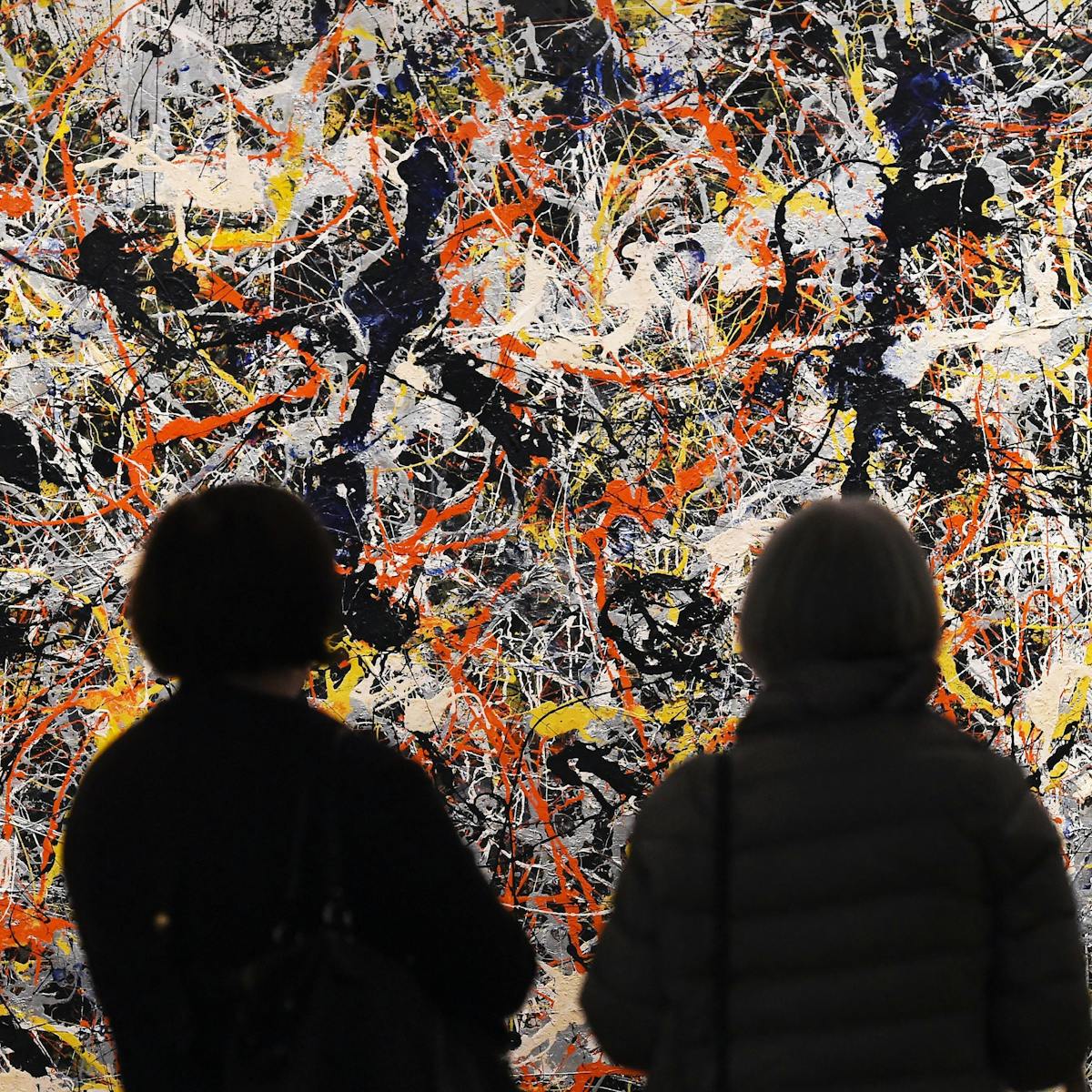 Blue Poles 45 Years On Asset Or Overvalued Drip Painting