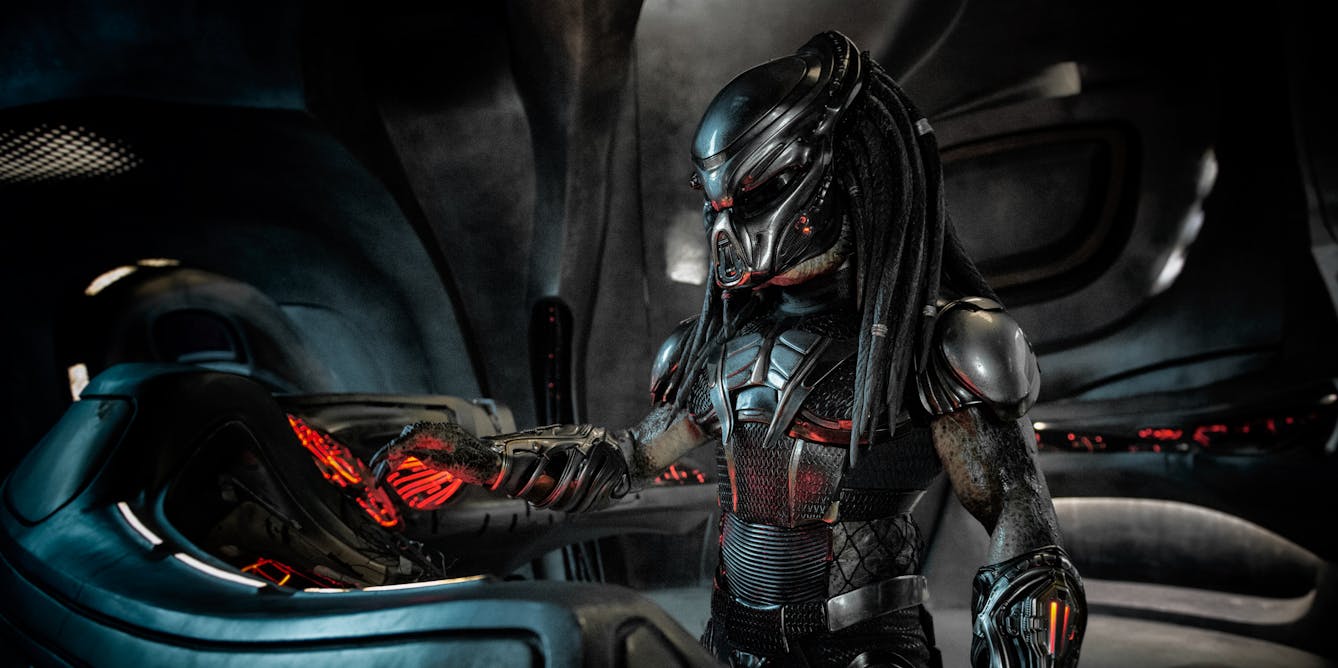 The Predator: you're gonna need a bigger rope to tie down this alien hunter