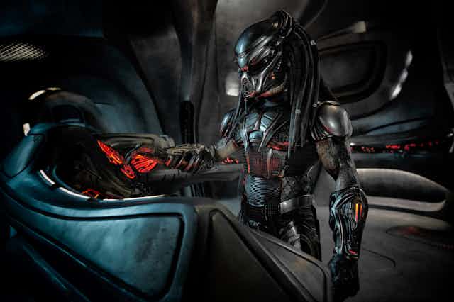 The Predator: you're gonna need a bigger rope to tie down this alien hunter