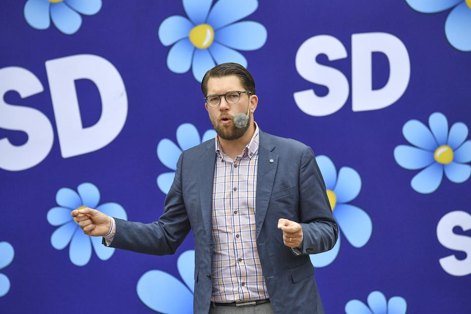 Jimmie Åkesson - Leader of SD (theconversation.com, 2018)