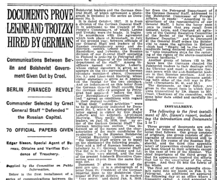 Lessons from White House disinformation a century ago: 'It's dangerous to believe your own propaganda'