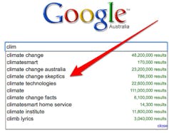 Google searches reveal where people are most concerned about climate change