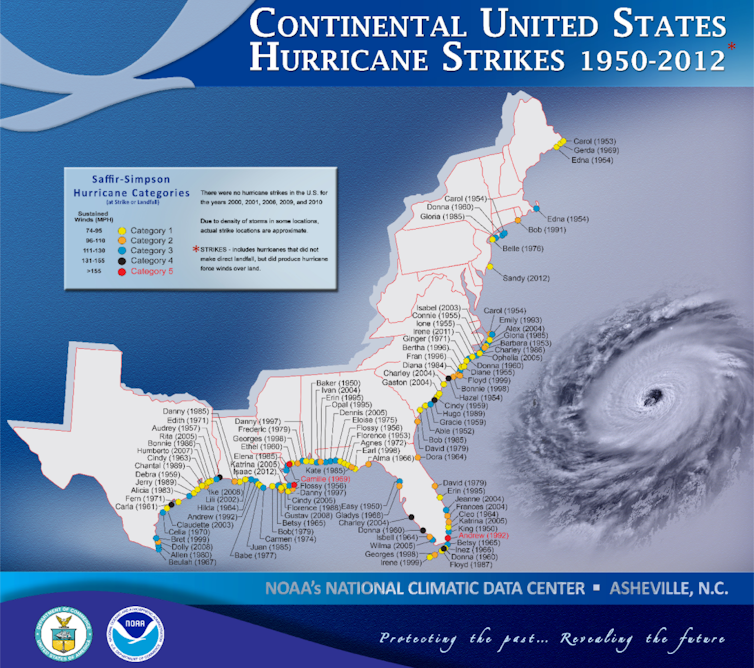 Hurricanes can cause enormous damage inland, but emergency plans focus on coasts