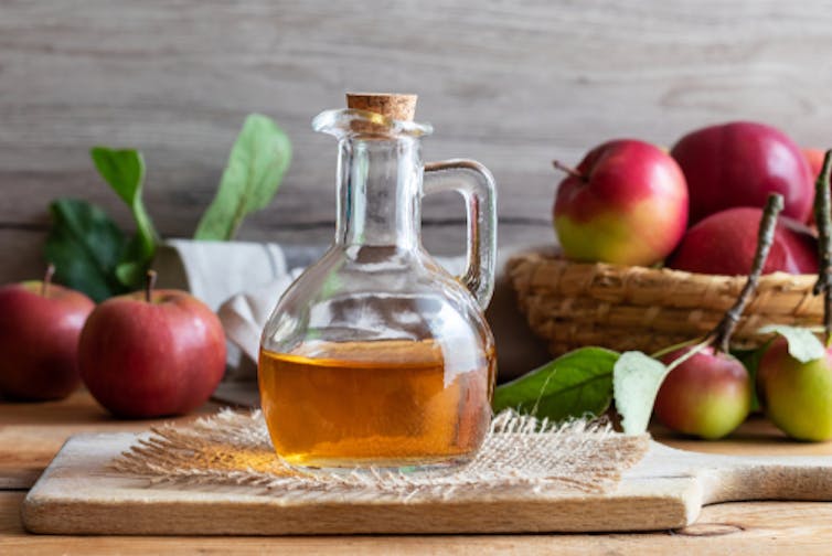 WEIGHT LOSS AID? Some people love apple cider vinegar and believe it to be an aid to weight loss. Madeleine Steinbach/Shutterstock.com