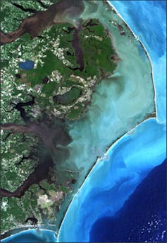 Barrier islands protect coasts from storms, but are vulnerable too