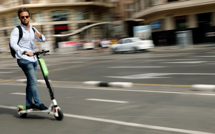 Can e-scooters solve the 'last mile' problem? They'll need to avoid the fate of dockless bikes