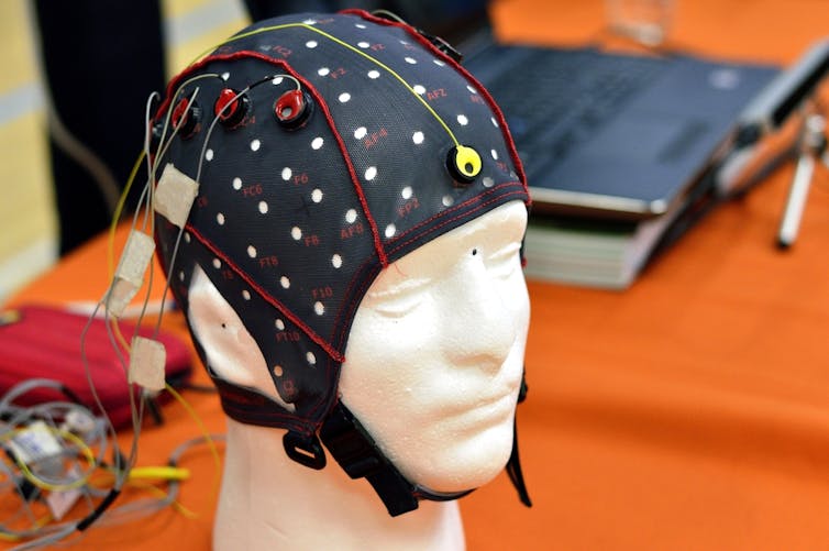 Electroencephalogram (EEG): a non-invasive way to record brain waves. (Min Jing/Shutterstock)
