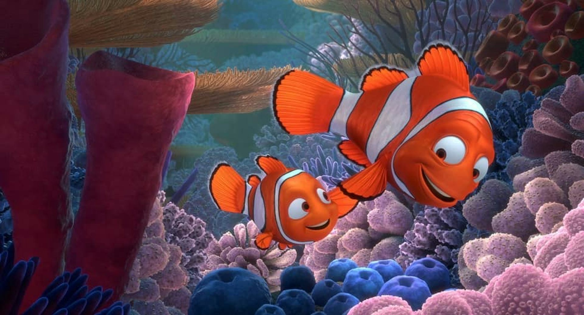 Schmuck Buttons findet Nemo Button Anstecker Clownfish Fisch 