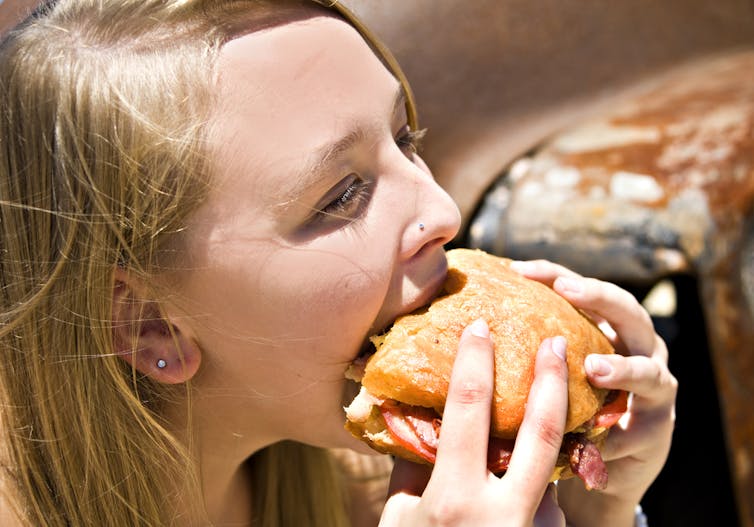 HEALTH ISSUE. Being thin doesn’t mean you can eat unhealthy foods and get away with it. from www.shutterstock.com 