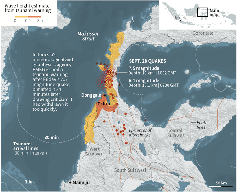 Would a better tsunami warning system have saved lives in Sulawesi?