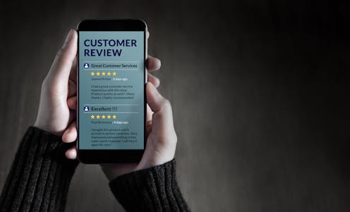 the customer reviews most likely to influence purchasing decisions