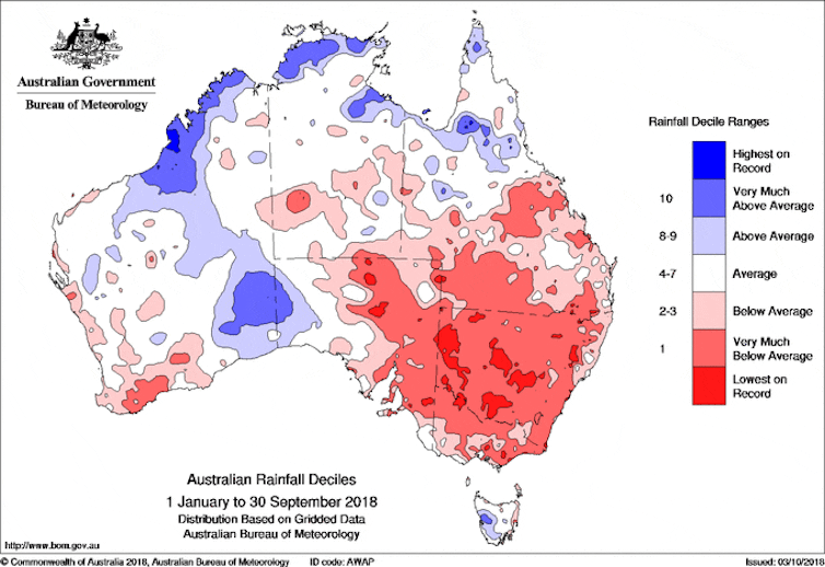 Australia moves to El Niño alert and the drought is likely to continue