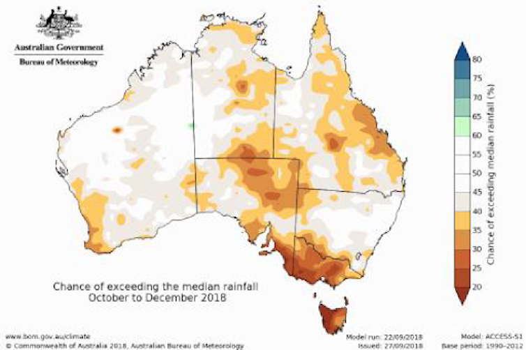 Australia moves to El Niño alert and the drought is likely to continue