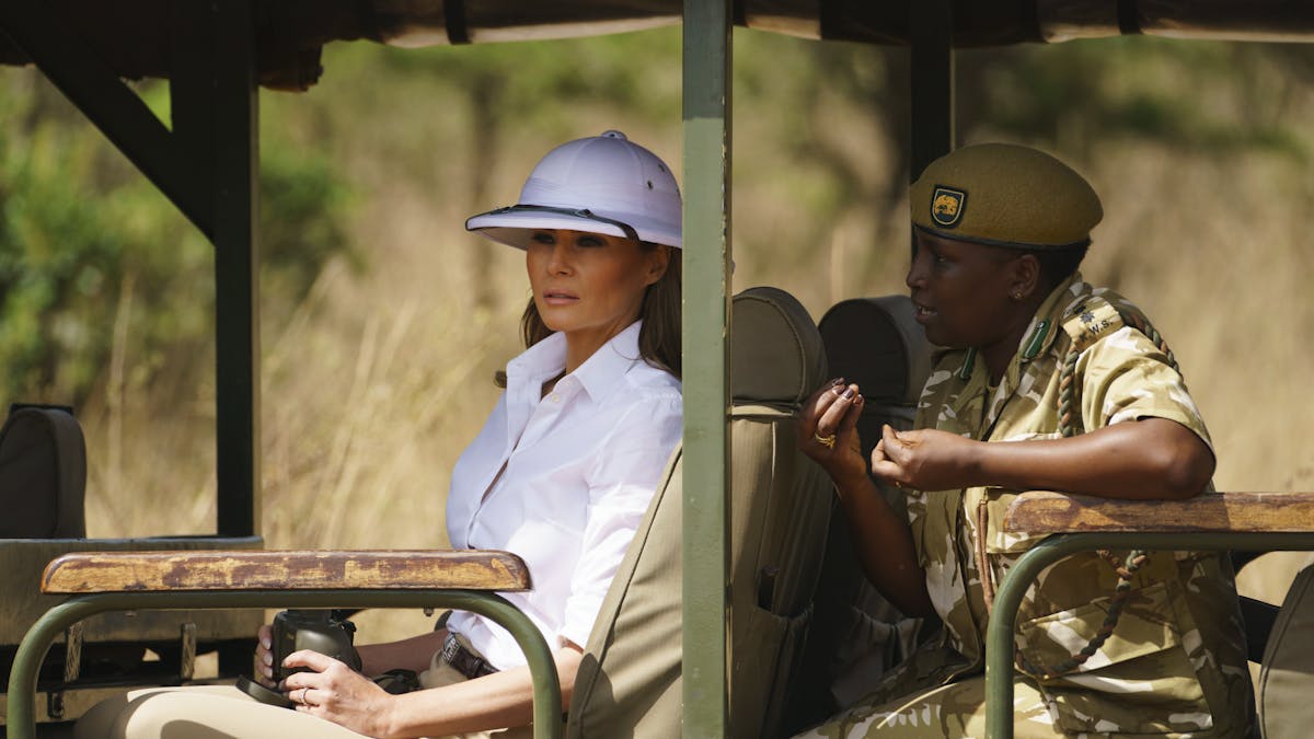Melania Trump S Pith Helmet Is Not Just A Hat