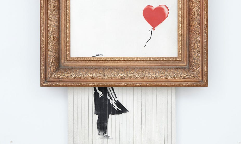 Banksy and the Tradition of Destroying Art