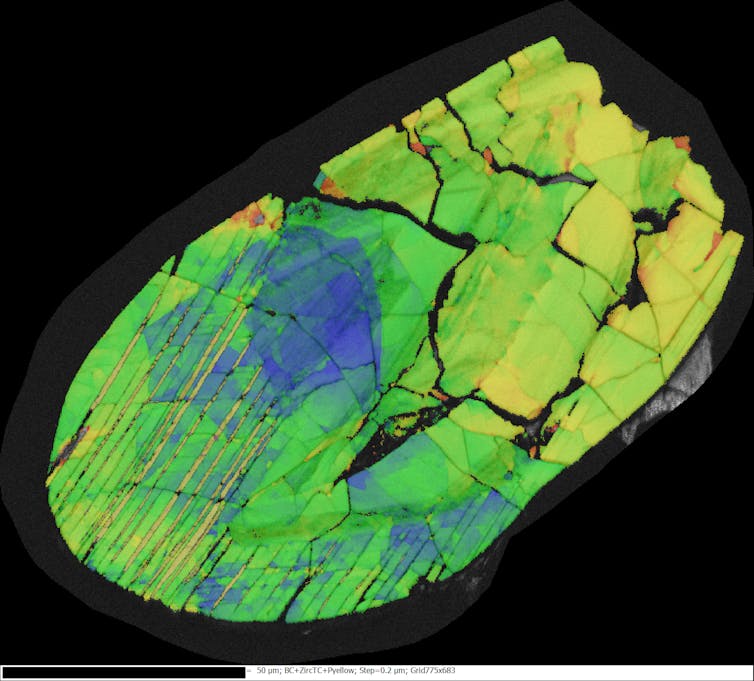 How rare minerals form when meteorites slam into Earth