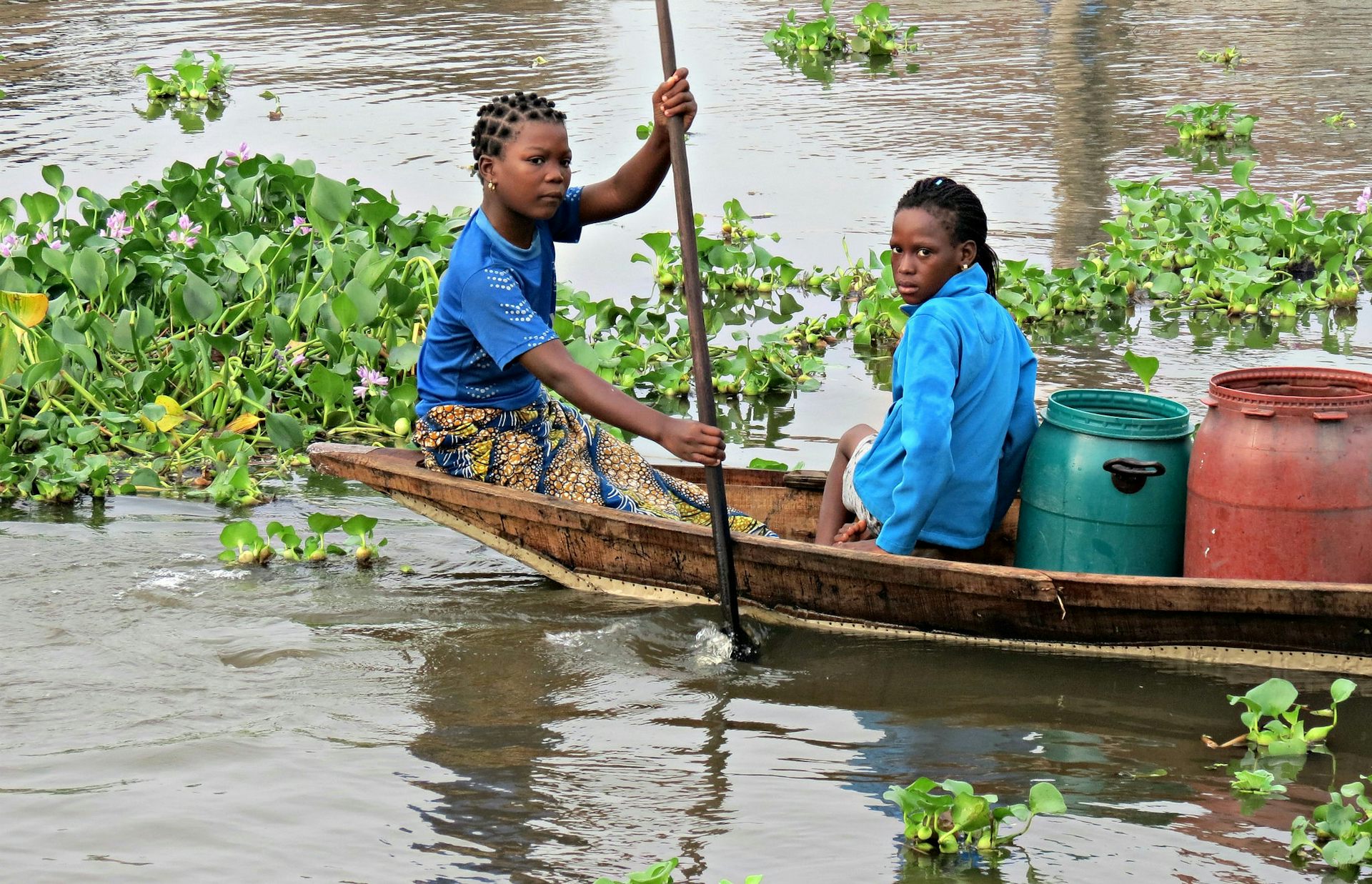 Girls in West Africa offered into sexual slavery as wives of gods photo photo