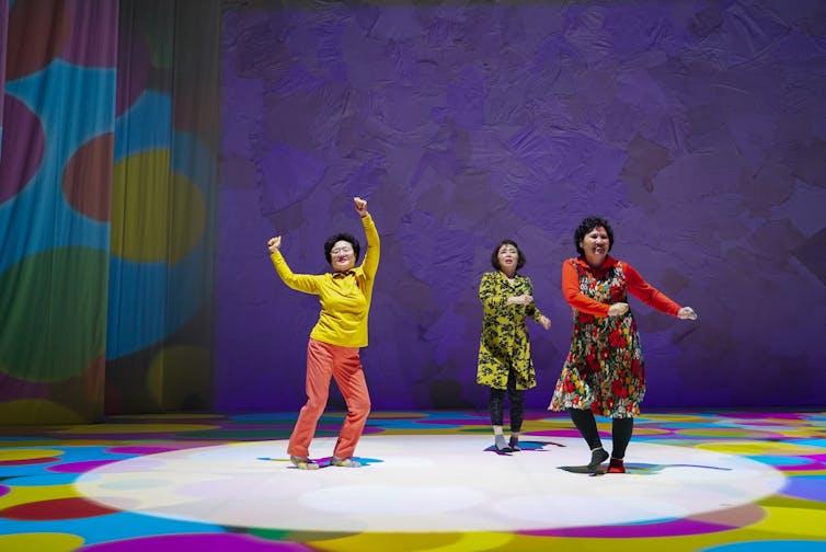 Dancing Grandmothers offers a moment of communion