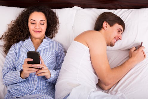 Phubbing (phone snubbing) happens more in the bedroom than when socialising with friends