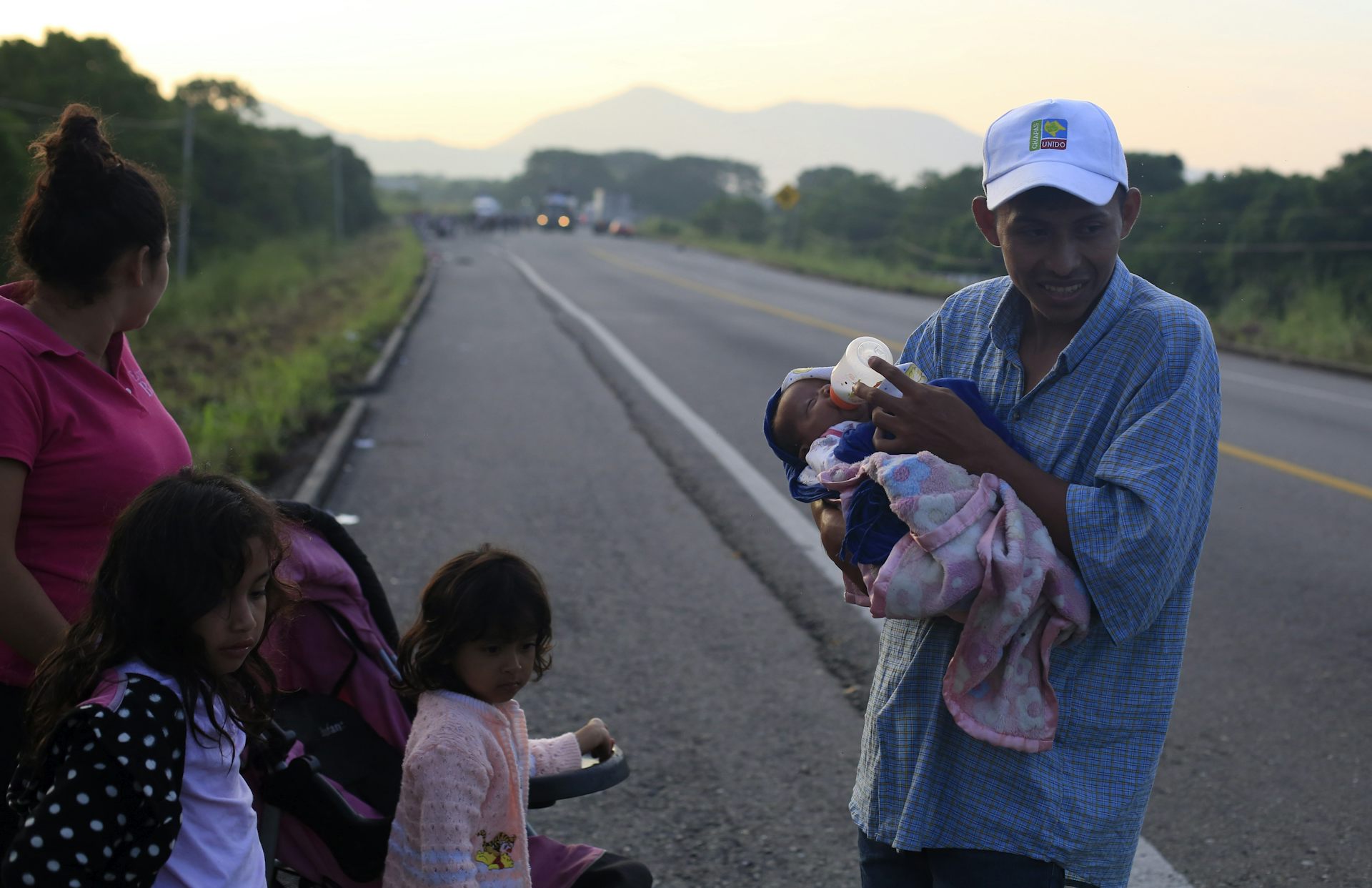 El origen de la caravana de migrantes