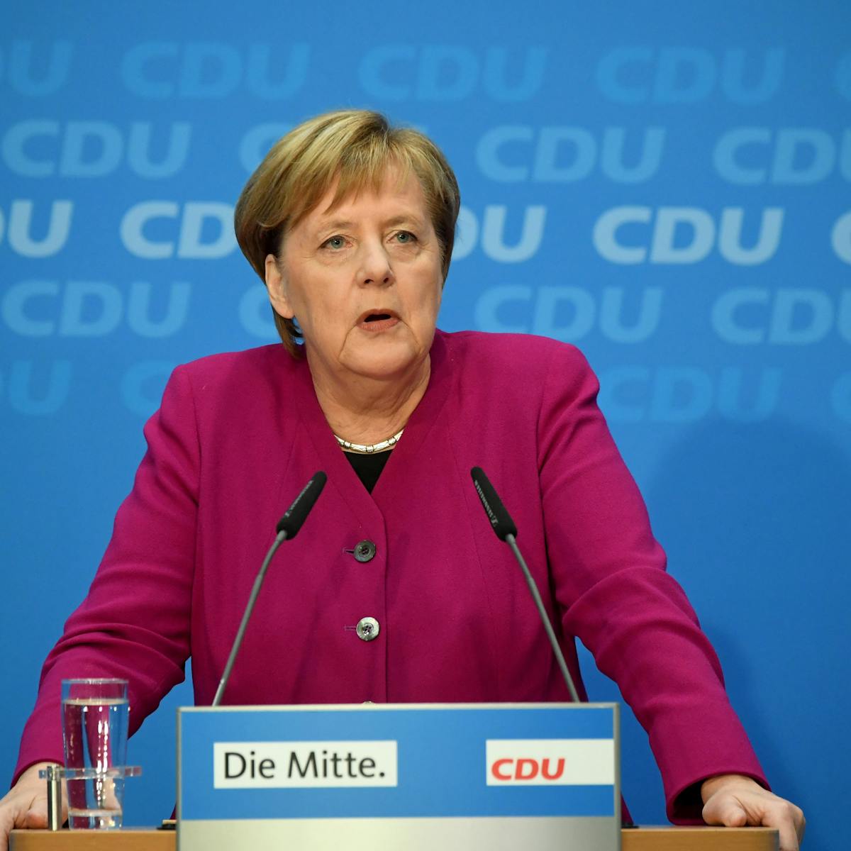 Angela Merkel Warns Hard Winters 