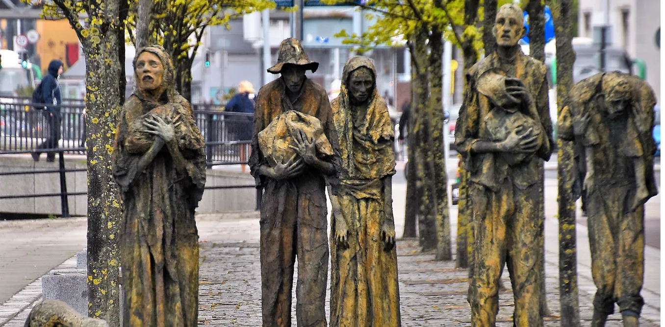Irish Famine Painting