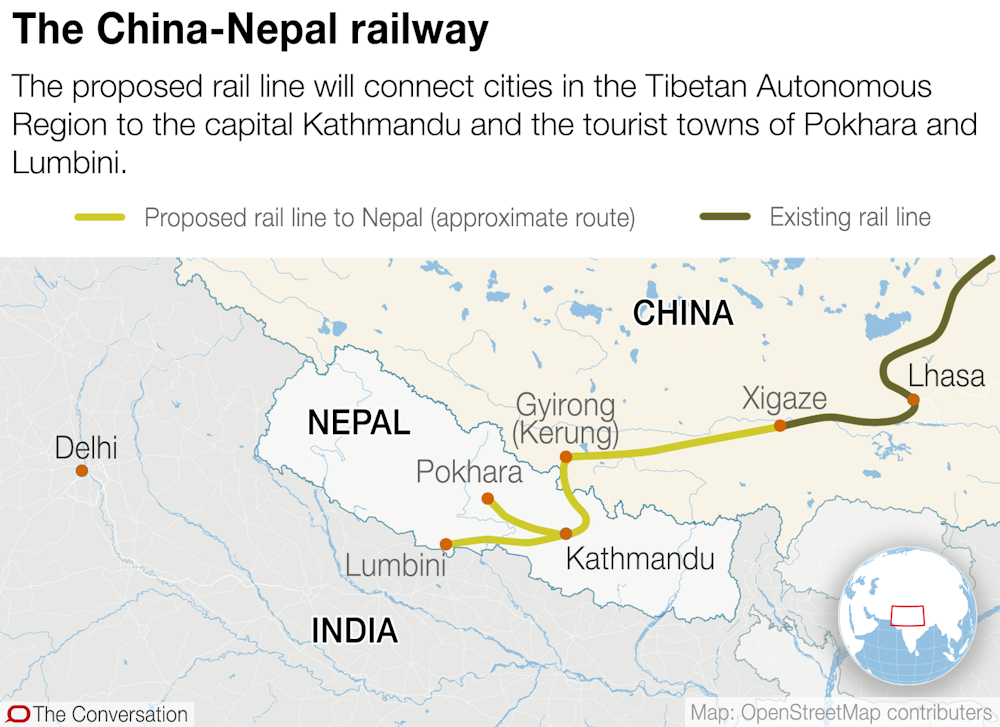 china nepal railway에 대한 이미지 검색결과