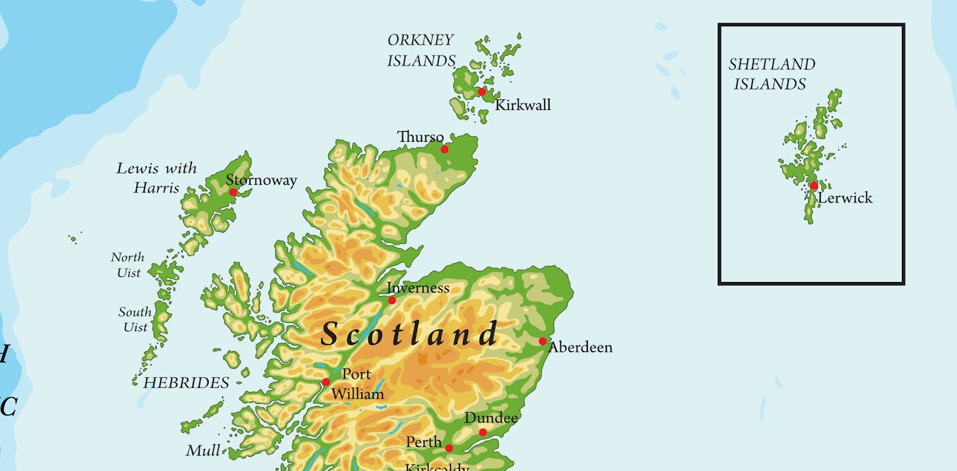 United Kingdom - Highlands, Islands, Geography