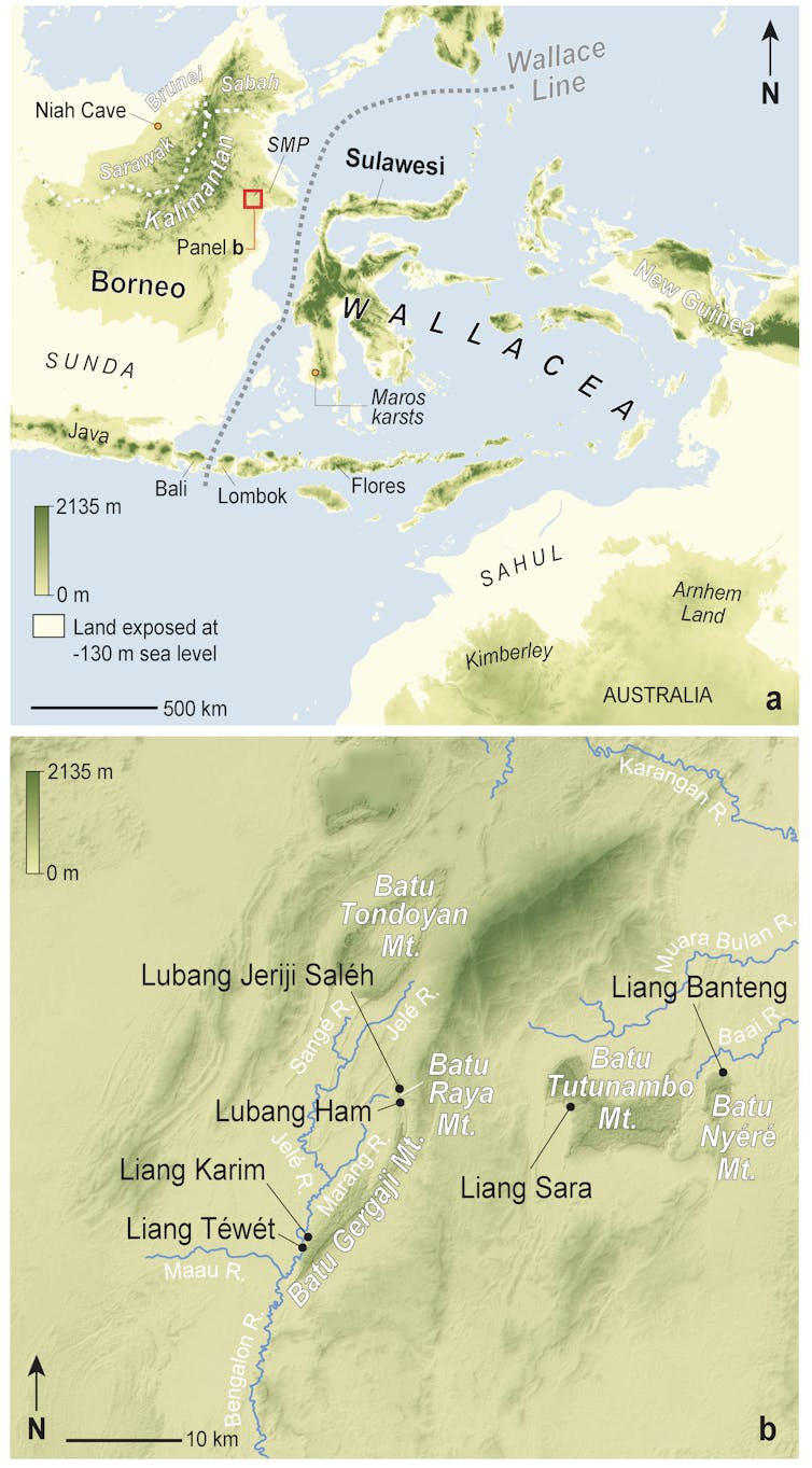 is the world's oldest rock art in Southeast Asia?