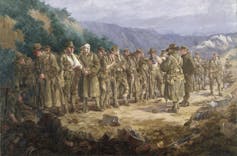 how Australia's war art scheme fed national mythologies of WW1