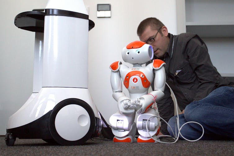 with a robot, we need to assess the pros and cons