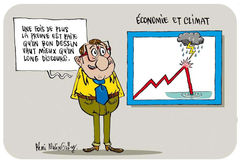 Entre Changement Climatique Et Croissance Economique Des Liens Tres Etroits