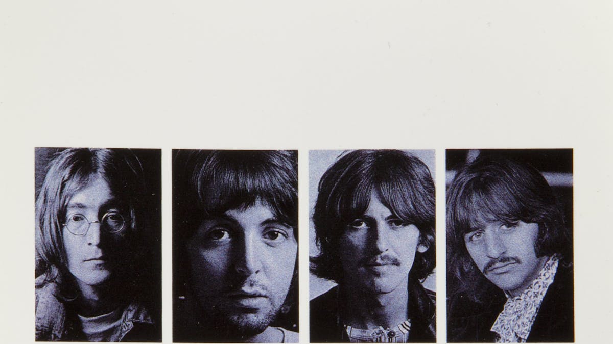 Get Revolution 50 The Beatles White Album Remixed For iPhone Get Wallpaper Revolution 50 The Beatles White Album Remixed For Android