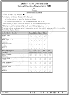 Maine congressional election an important test of ranked-choice voting