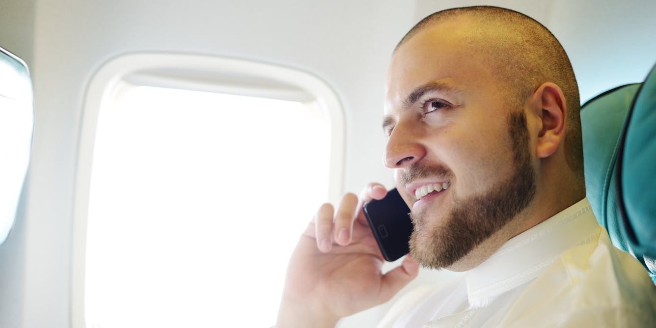 Using your phone on a plane is safe – but for now you still can't ...