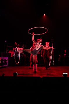 Rock Bang is a highly charged fusion of music, theatre, and circus